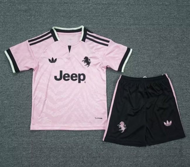 26-27 Juventus Away Kids Soccer Jersey
