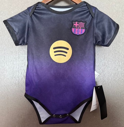 26-27 Barcelona Away Baby Infant Crawl Suit