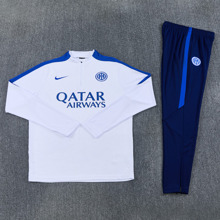 26-27 Inter Milan High Quality Half Pull Tracksuit