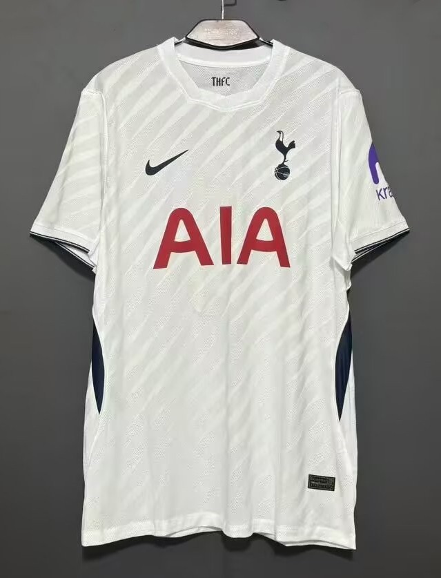 26-27 Tottenham Hotspur Home Embroidered Version Fans Soccer Jersey