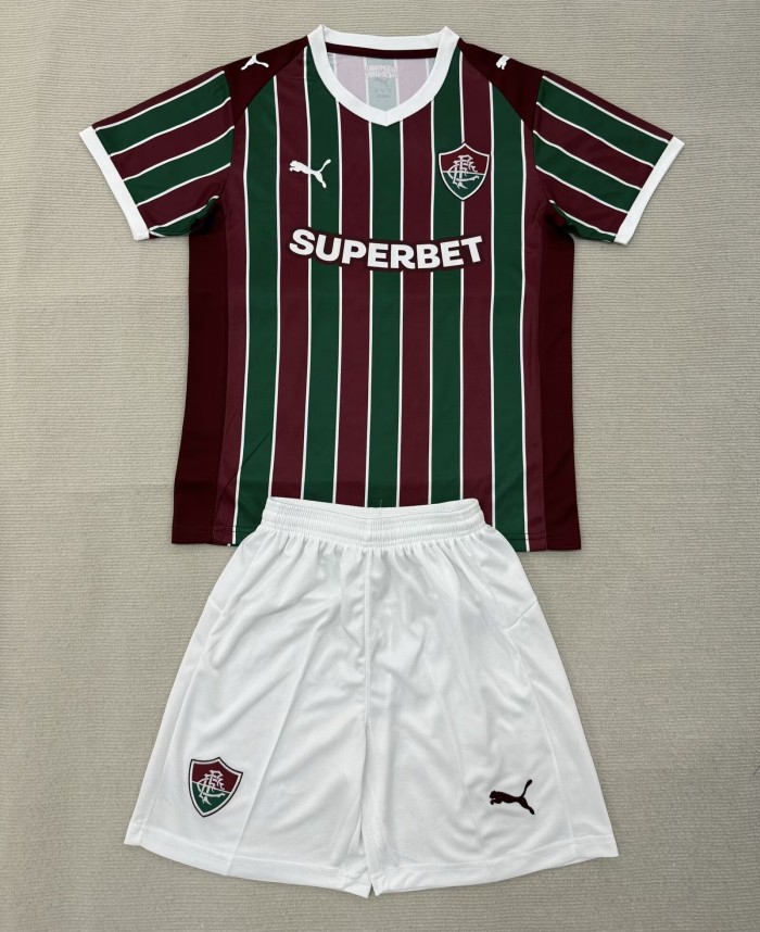 26-27 Fluminense Home Adult Suit