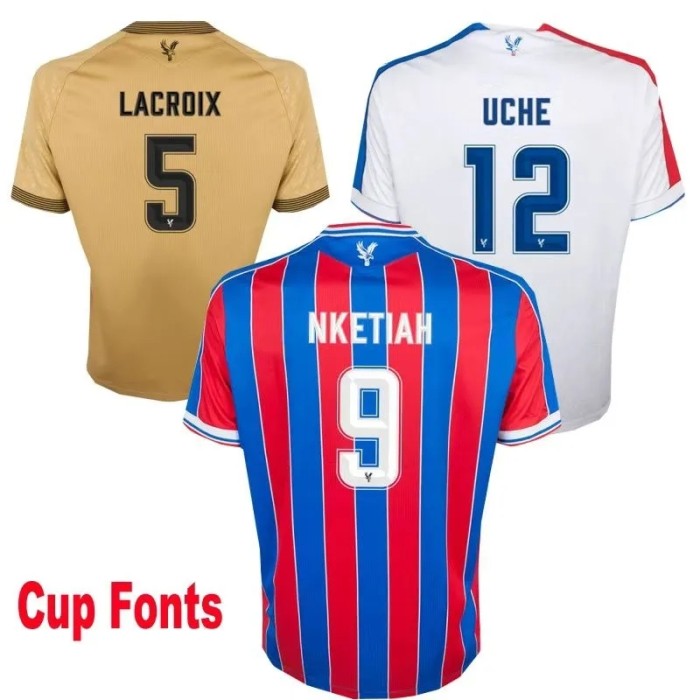 26-27 Crystal Palace Home Fans Soccer Jersey