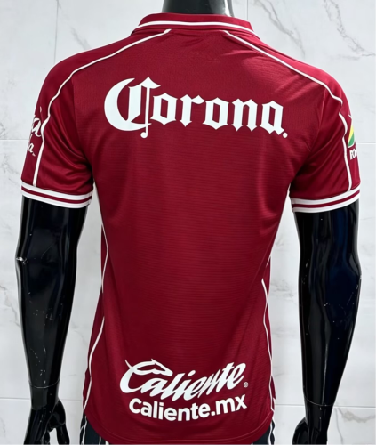 26-27 Toluca Home Player Version Soccer Jersey