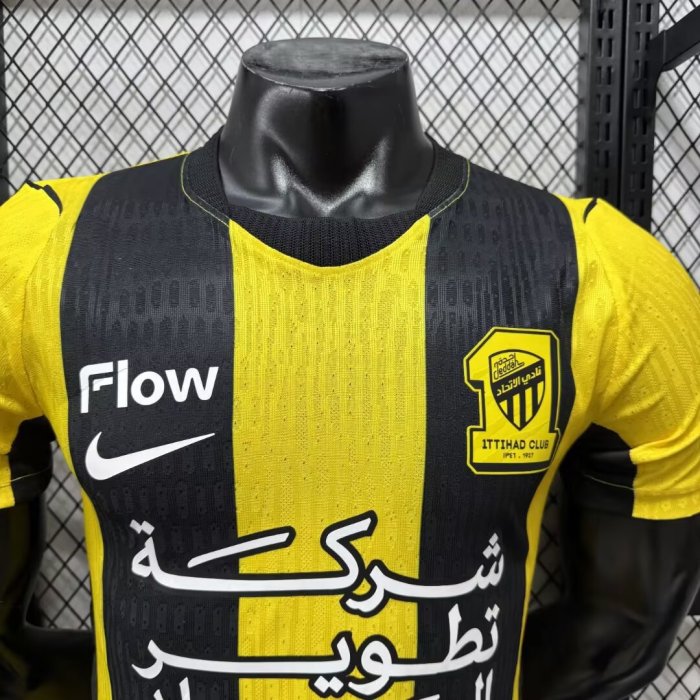 26-27 Ittihad Home Player Version Soccer Jersey