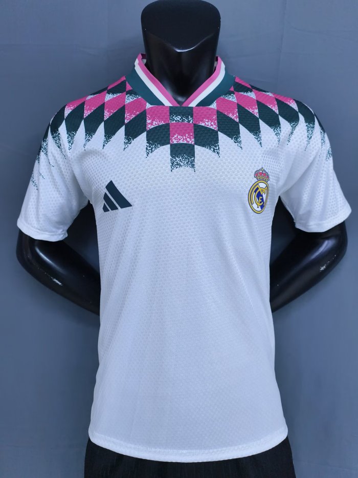 26-27 RMA White Player Version Training shirts