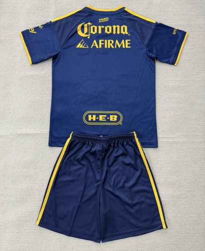 26-27 Tigres UANL Away Kids Soccer Jersey