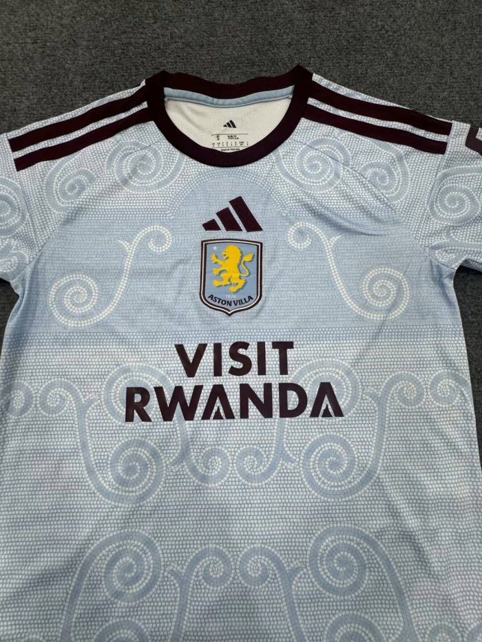 26-27 Aston Villa Third Fans Soccer Jersey