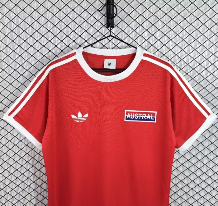 1980 Argentina Home Retro Soccer Jersey