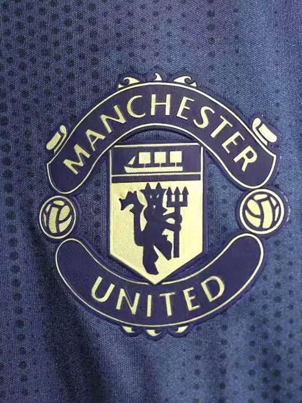 2018-2019 Man Utd Third Player Version Retro Soccer Jersey*球员