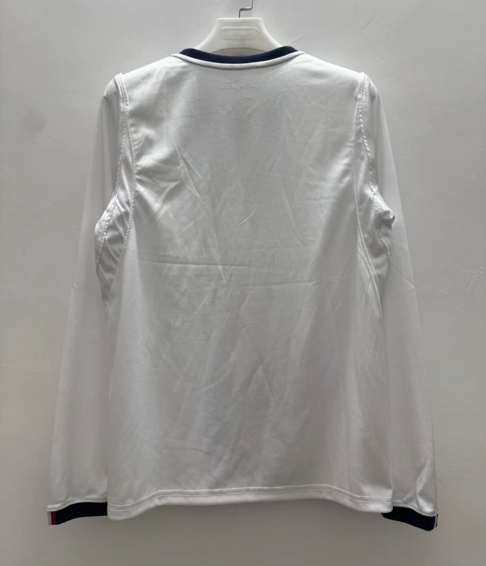 26-27 PSG Away Long Sleeve Fans Soccer Jersey (长袖)