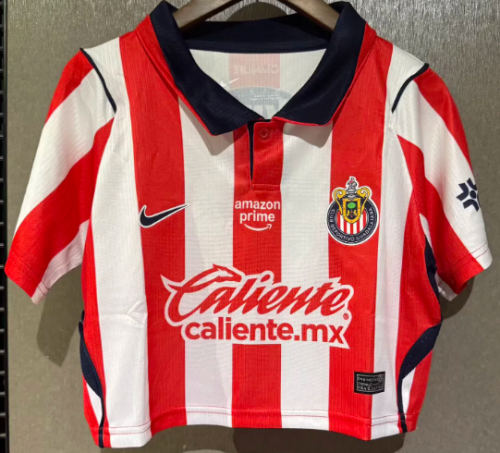 26-27 Chivas Home Women Cheerleading Short-sleeved (女)