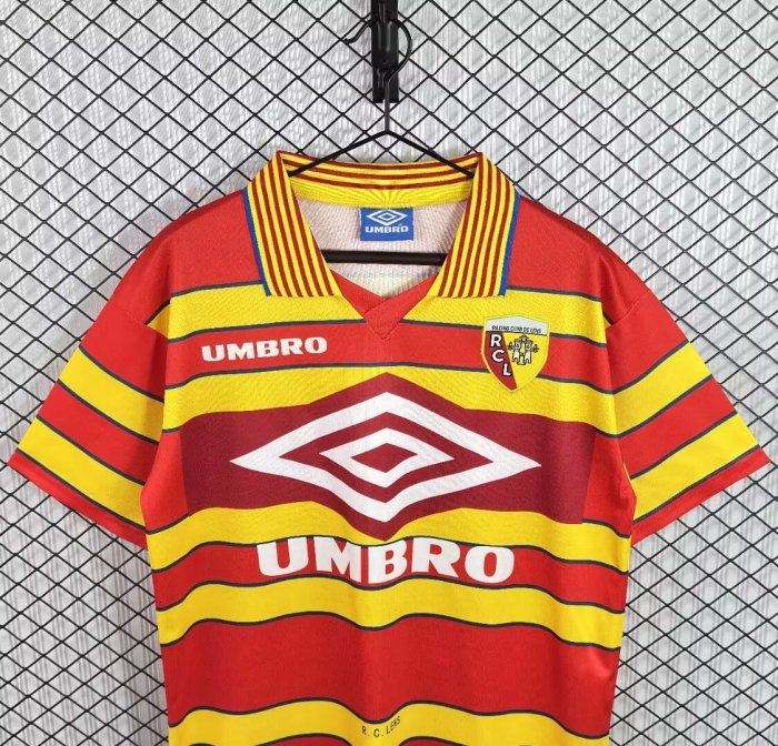 1997-1998 RC Lens Home Retro Soccer Jersey
