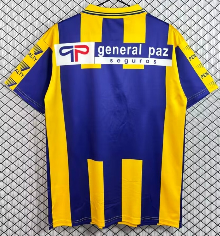 1993-1995 Rosario Central Home Retro Soccer Jersey