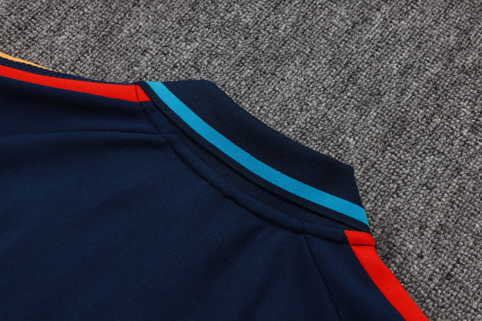 26-27 Spain High Quality PoLo Training Short Suit(With 2 Star)*两颗星
