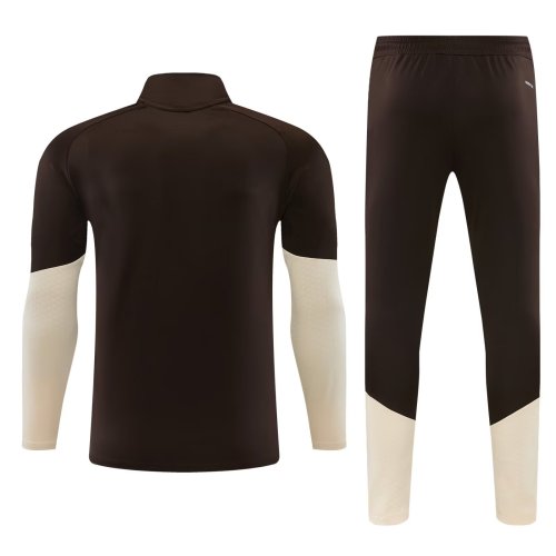 26-27 Flamengo High Quality Half Pull Tracksuit