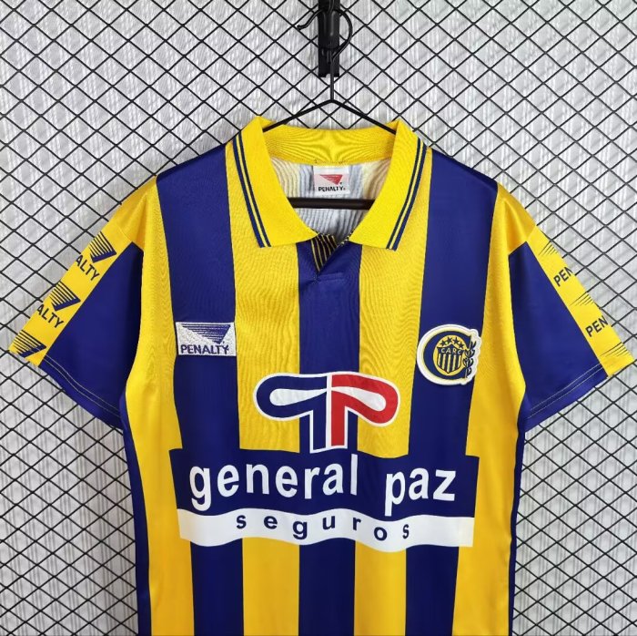 1993-1995 Rosario Central Home Retro Soccer Jersey