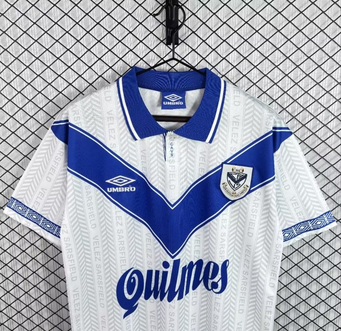 1996-1997 Velez Sarsfield Home Retro Soccer Jersey