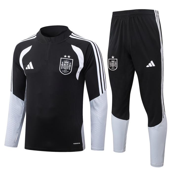 26-27 Spain High Quality Half Pull Tracksuit(With 2 Star)*两颗星