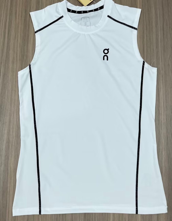 2026 ON White Tight Tank Top