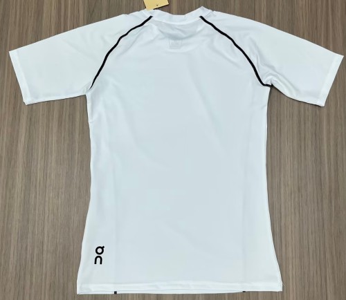 2026 ON White Tight short sleeves