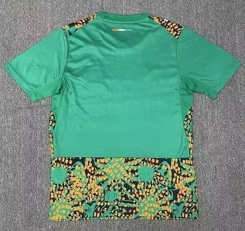 26-27 Cote d'Ivoire Green Special Edition Fans Soccer Jersey