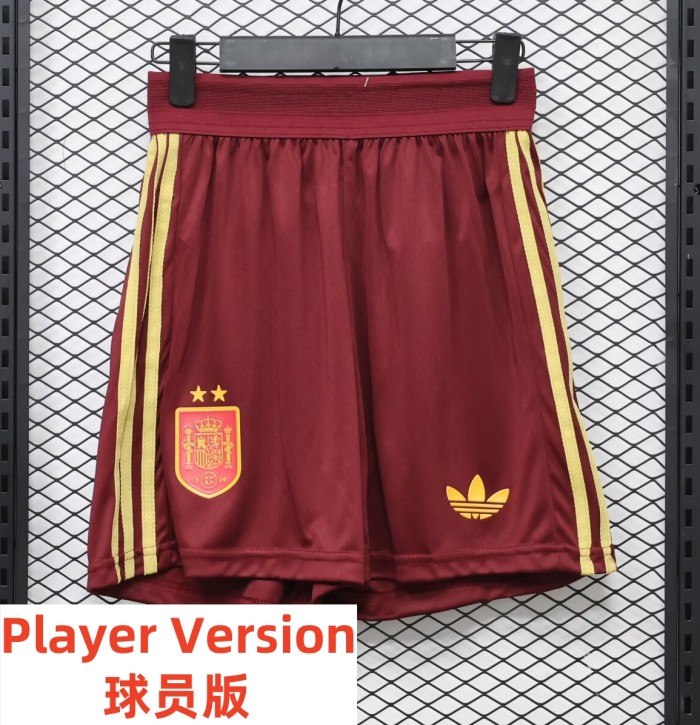 2026 World Cup Spain Third Player Version Shorts Pants (球员短裤)