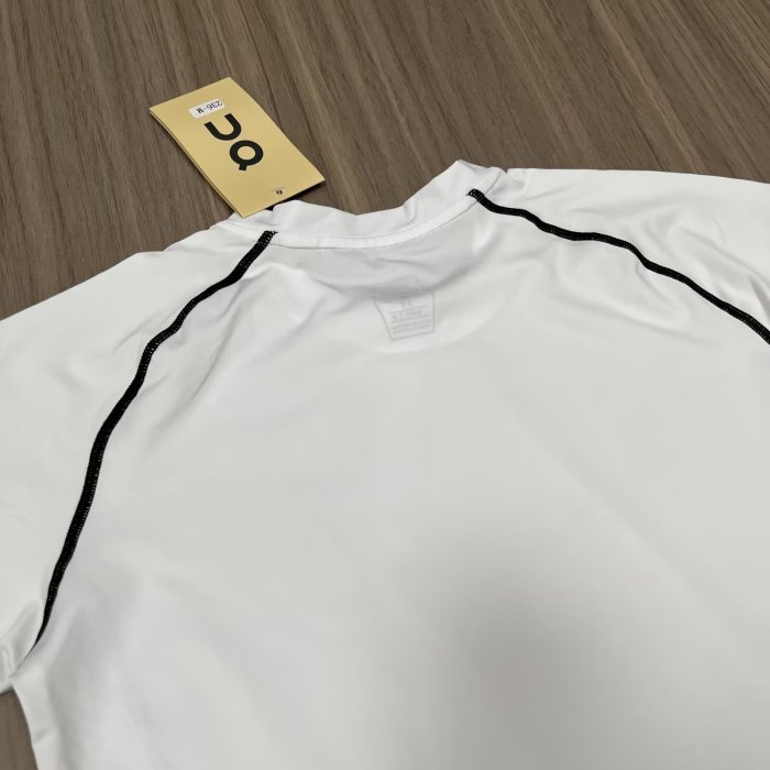 2026 ON White Tight short sleeves