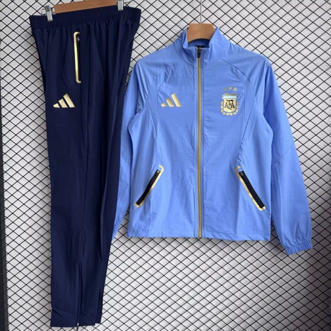 26-27 Argentina High Quality Windbreaker Suit
