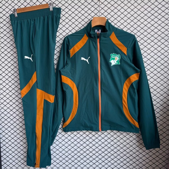 26-27 Cote d'Ivoire High Quality Windbreaker Suit