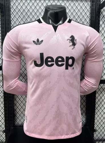 26-27 JUV Away Long Sleeve Player Version Soccer Jersey*长袖球员