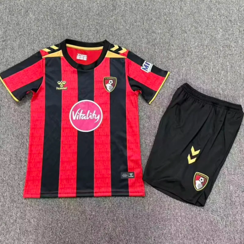 26-27 Bournemouth Home Kids Soccer Jersey