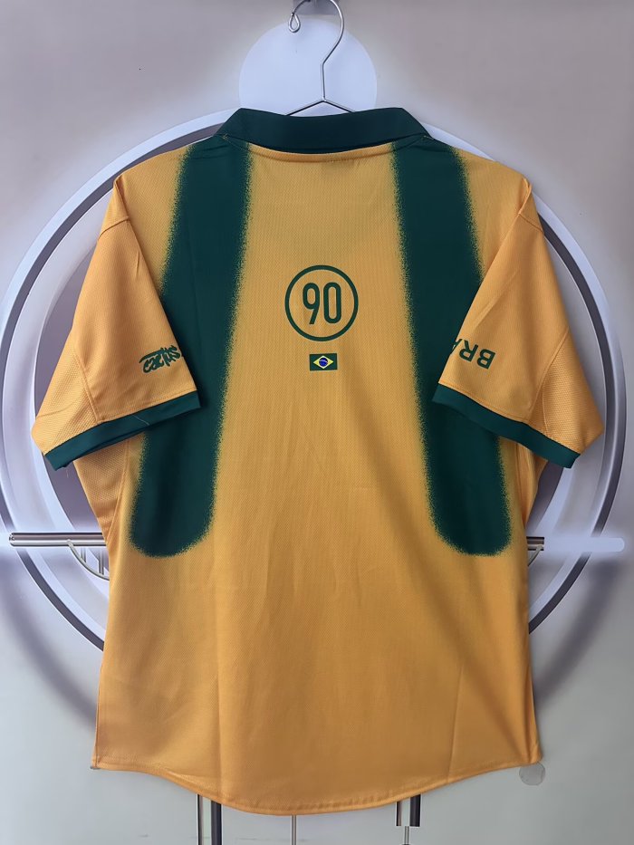 26-27 Brazil Retro Version Fans Soccer Jersey