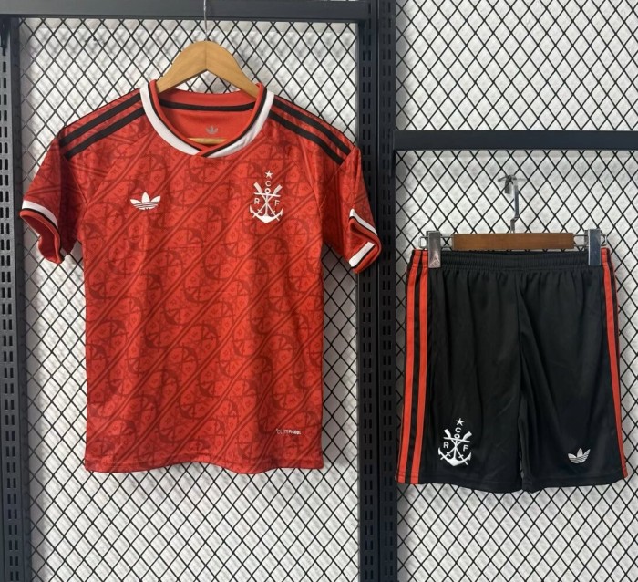 26-27 Flamengo Third Kids Soccer Jersey