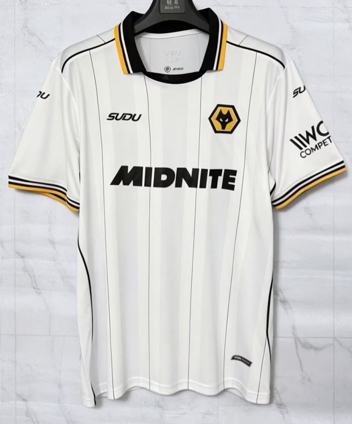 26-27 Wolves Away Fans Soccer Jersey