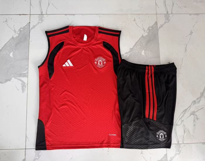 26-27 Man Utd High Quality Tank Top And Shorts Suit