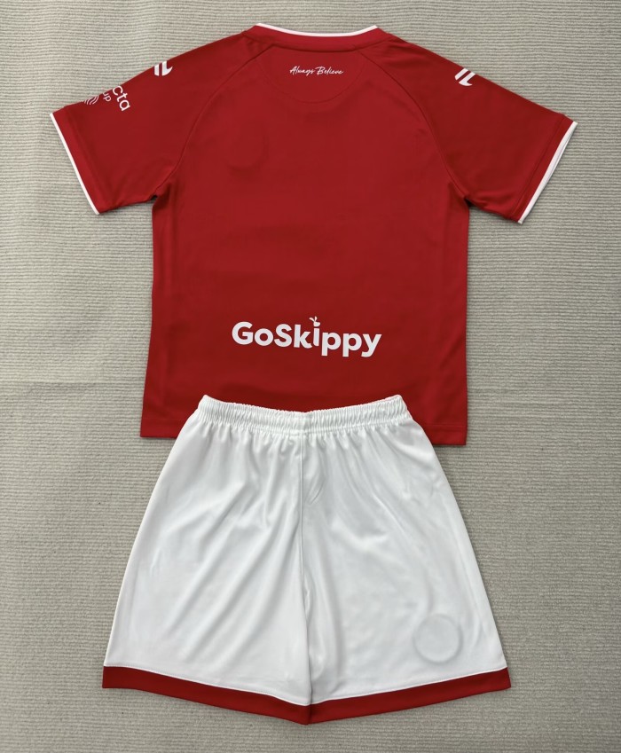 26-27 Bristol City Home Kids Soccer Jersey
