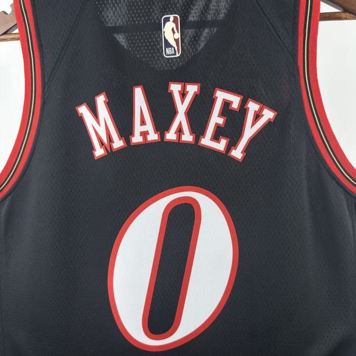 26-27 76ERS BLAZERS Top Quality Hot Pressing NBA Jersey