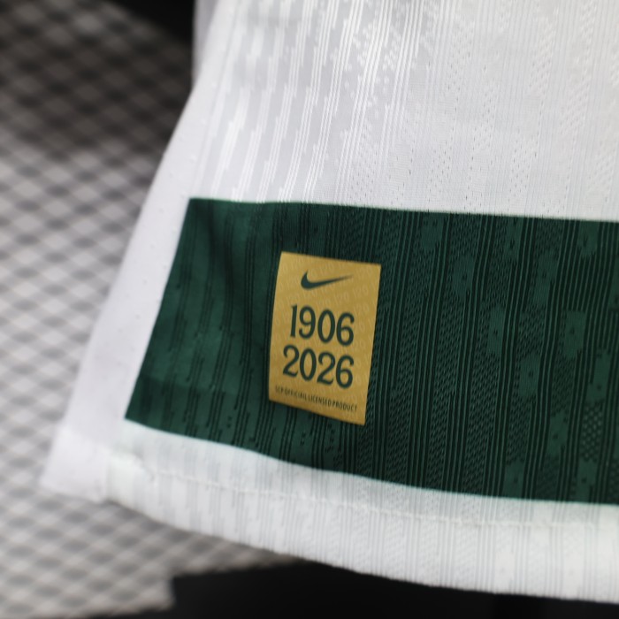 26-27 Sporting Lisbon Home Player Version Soccer Jersey