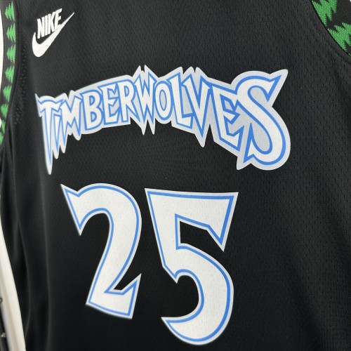 26-27 TIMBERWOLVES Top Quality Hot Pressing NBA Jersey