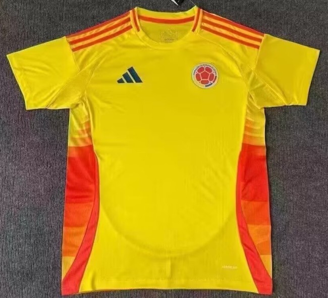 24-25 Colombia Home Fans Soccer Jersey
