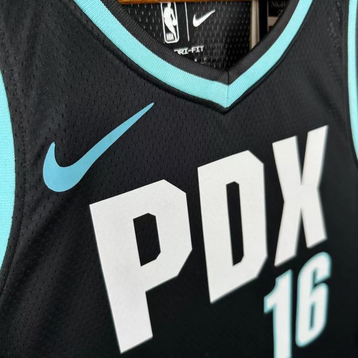 26-27  TRAIL BLAZERS Top Quality Hot Pressing NBA Jersey