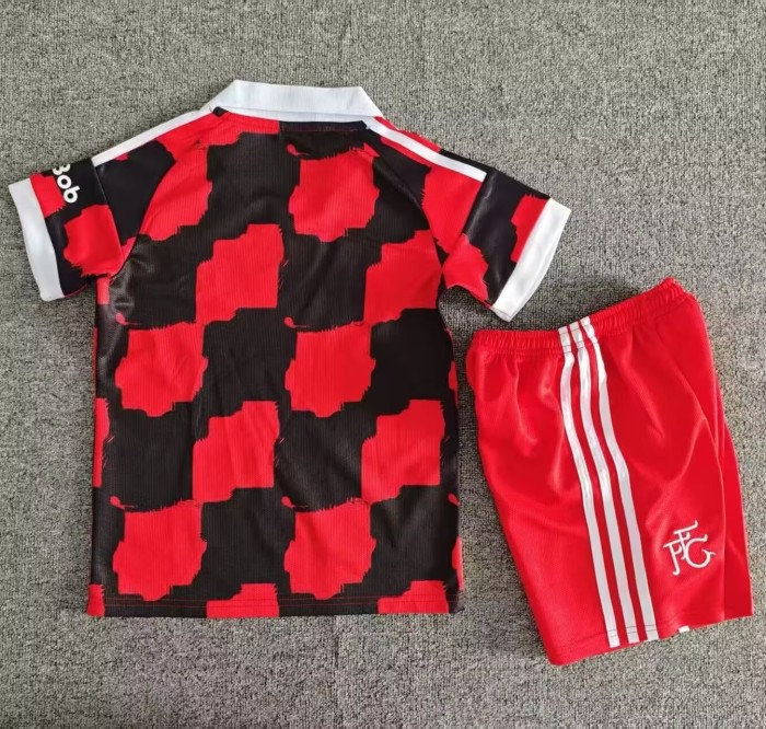 26-27 Fulham Away Kids Soccer Jersey