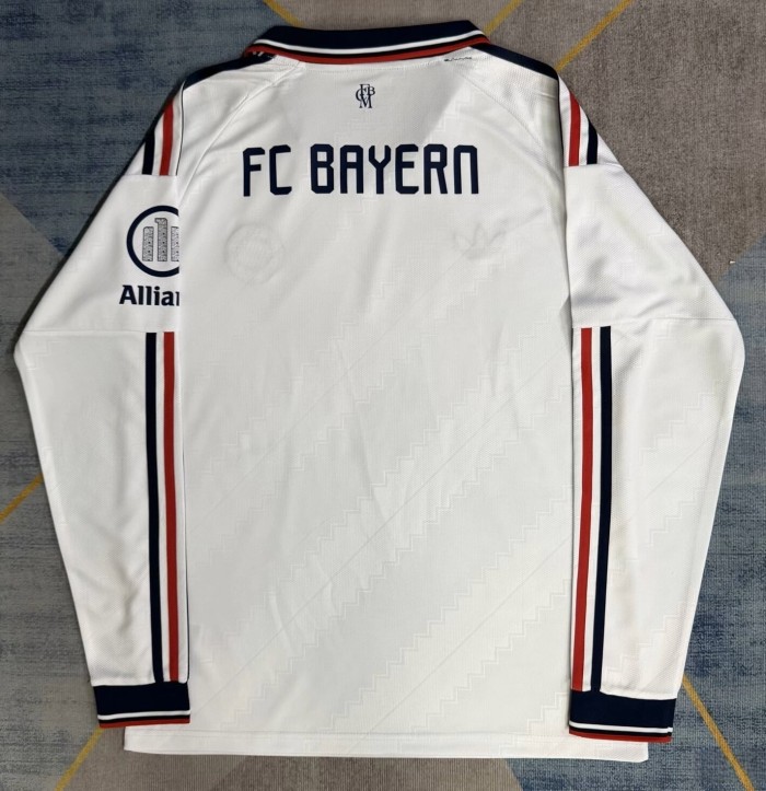 26-27 Bayern Away Long Sleeve Fans Soccer Jersey (长袖)