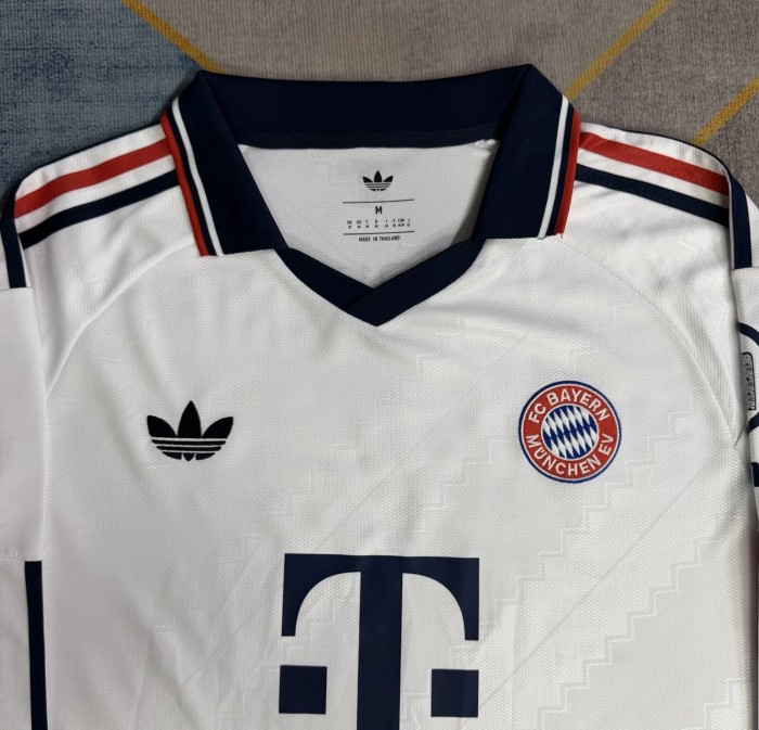 26-27 Bayern Away Long Sleeve Fans Soccer Jersey (长袖)