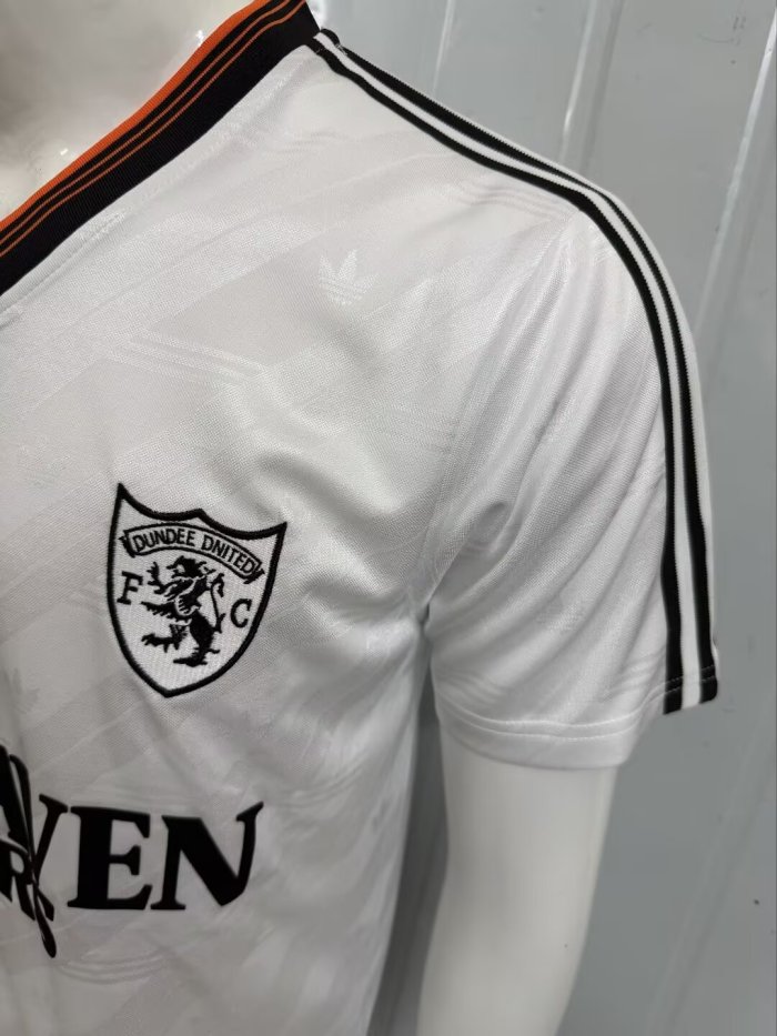 1987-1988 Dundee United Away Retro Soccer Jersey