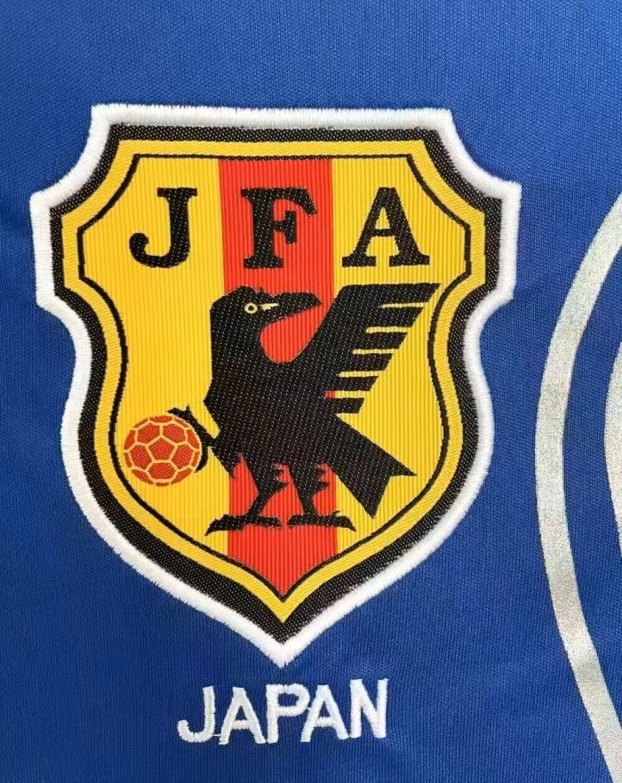 2006 Japan Home Long Sleeve Retro Soccer Jersey