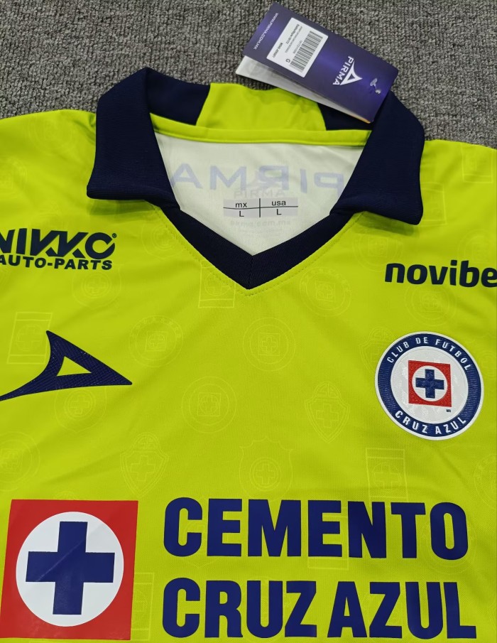 26-27 Cruz Azul GoalKeeper Fans Soccer Jersey