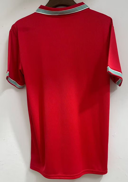 1988-1989 Napoli Third Red Retro Soccer Jersey