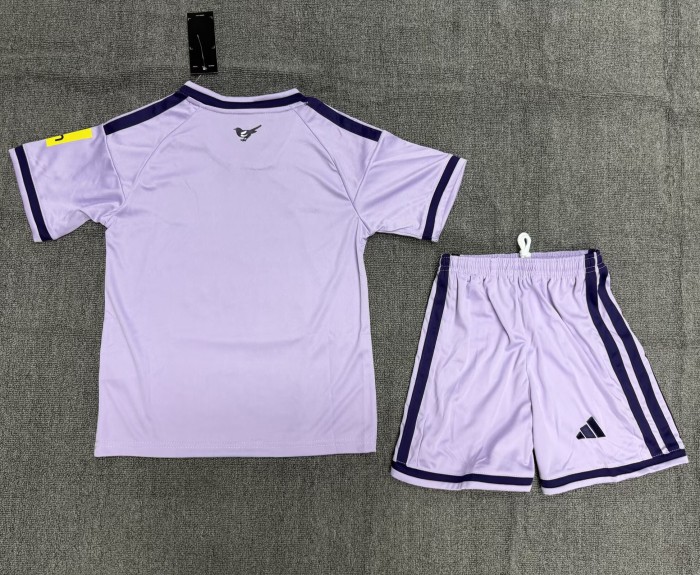 26-27 Newcastle Third Kids Soccer Jersey*带广告
