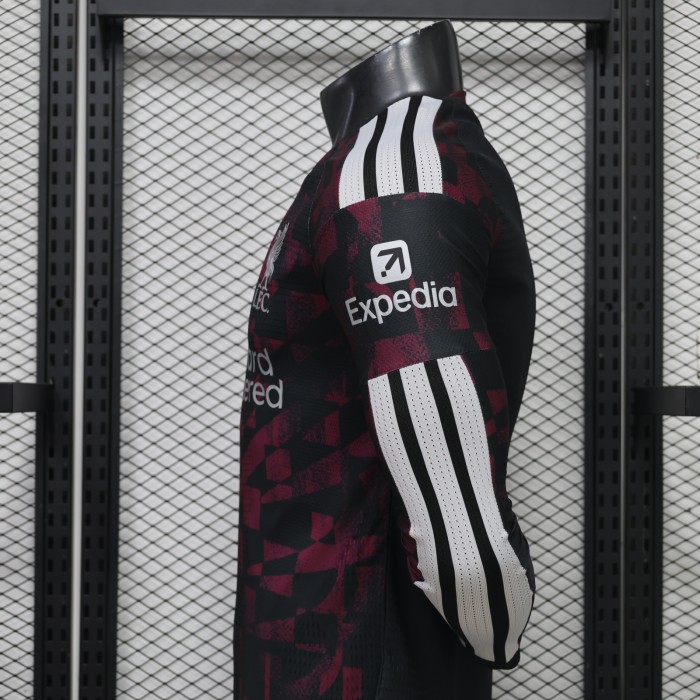 26-27 Liverpool Third Long Sleeve Player Version Soccer Jersey*长袖球员